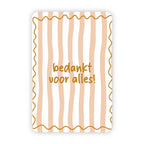 Brievenbuscadeau | Bedankt voor alles!