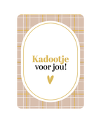 Cadeaubox | Verse thee, gouden theelepel, mok, amberblokje, mini rasp en houten schaaltje